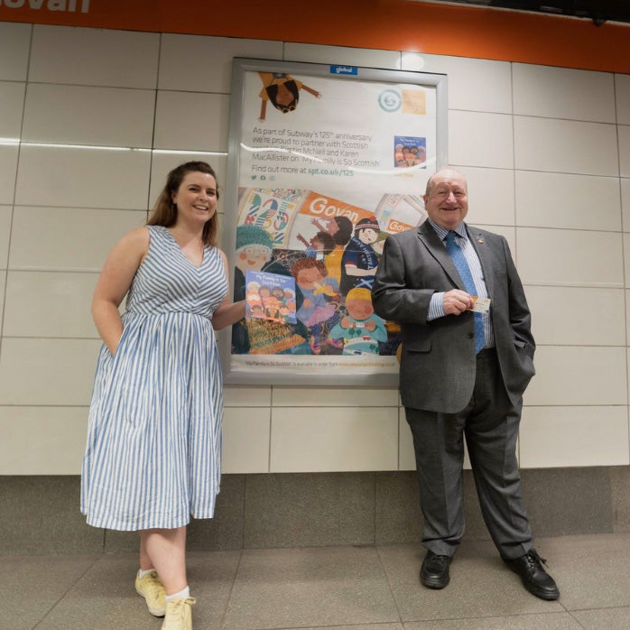 Glasgow Subway with Councillor Stephen Dornan 