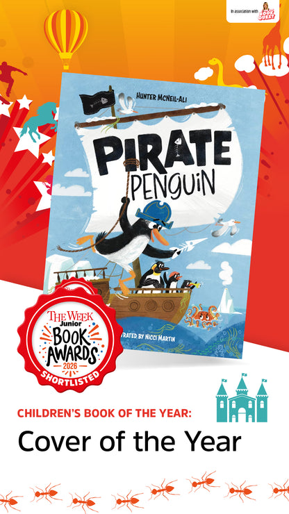 Pirate Penguin by Hunter McNeil-Ali